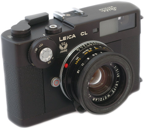 The Leica CL Minolta CL Smallest M Mount Camera