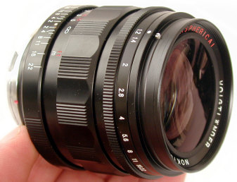 VoigtlÃ¤nder 35mm 1.2 lens (M-mount)